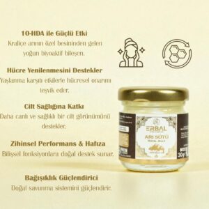 Organik Arı Sütü 30 gr