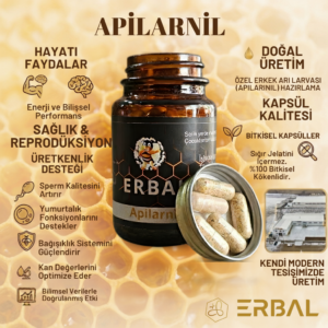 Erbal Apilarnil(Erkek Arı Larvası)